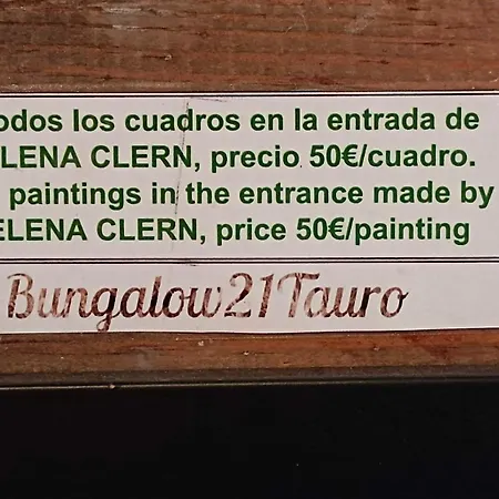 Feriehus 21 Tauro La Playa de Tauro